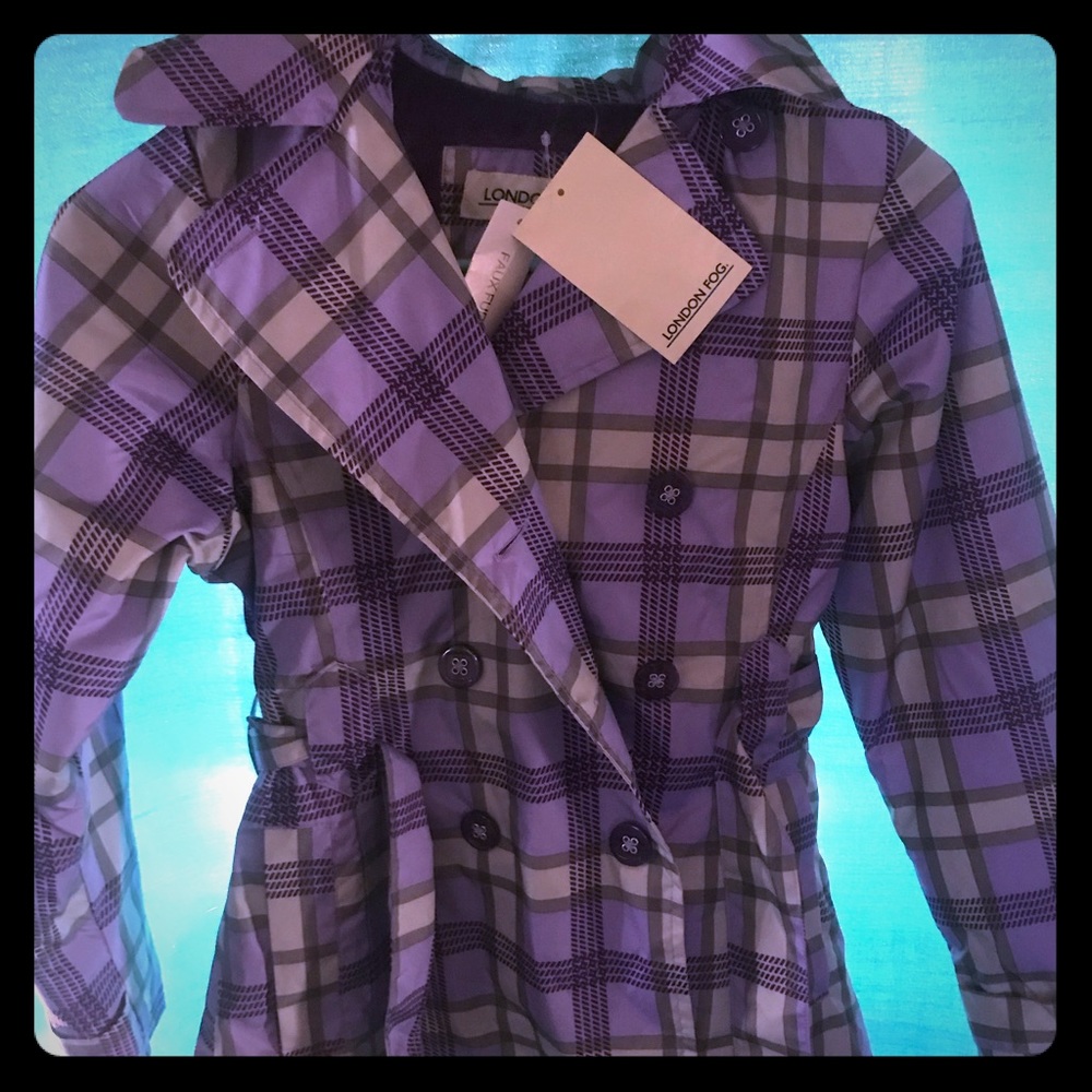 Child’s London Fog lined Raincoat